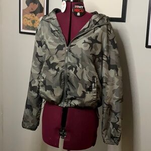 Army Fatigue Windbreaker Jacket